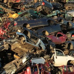 recykling na auto zlomie